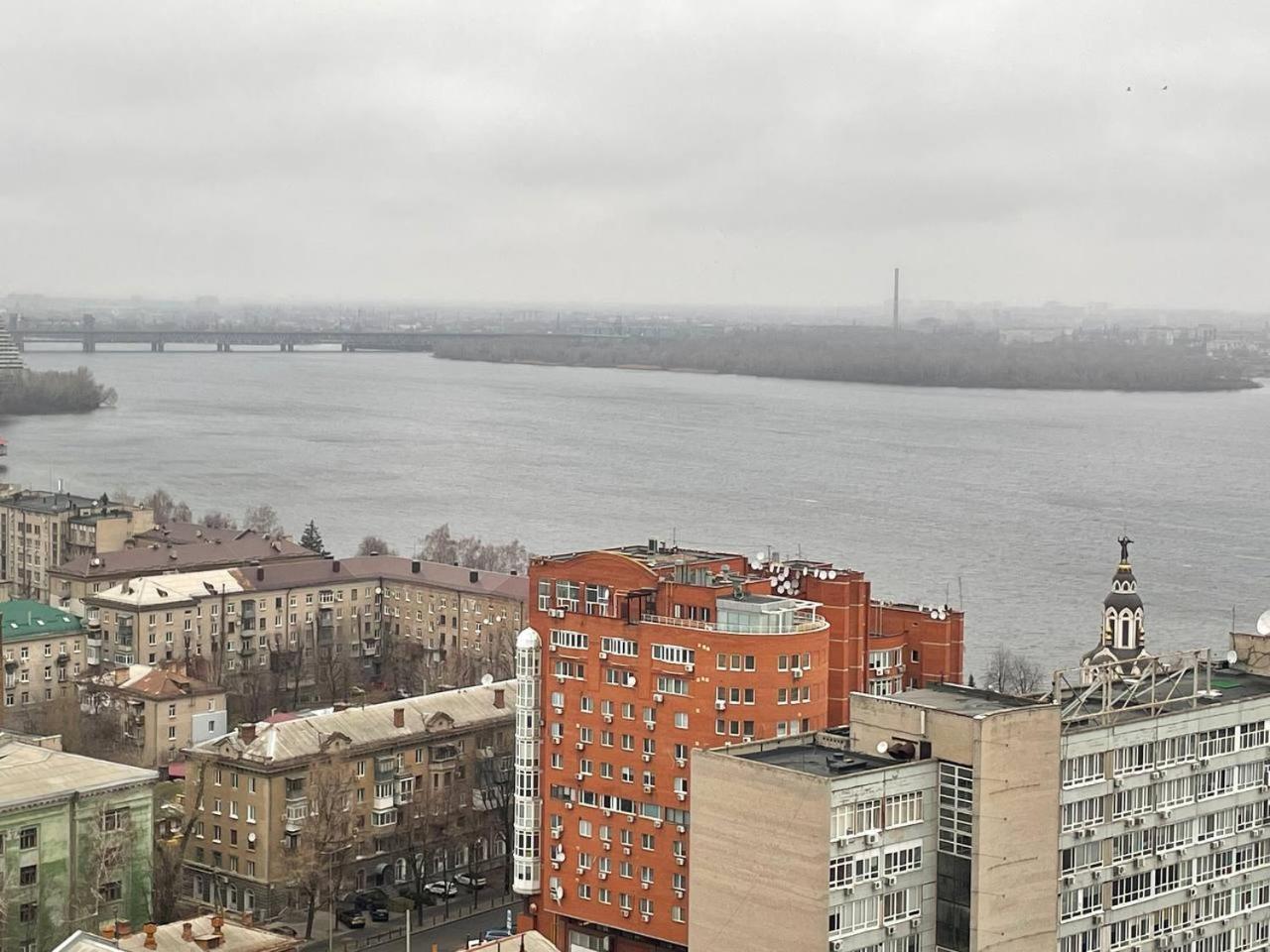 Мост Сити Видовая Днепър Екстериор снимка